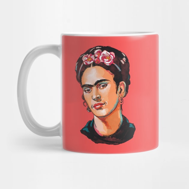 Frida Kahlo - artist and icon by pastanaut